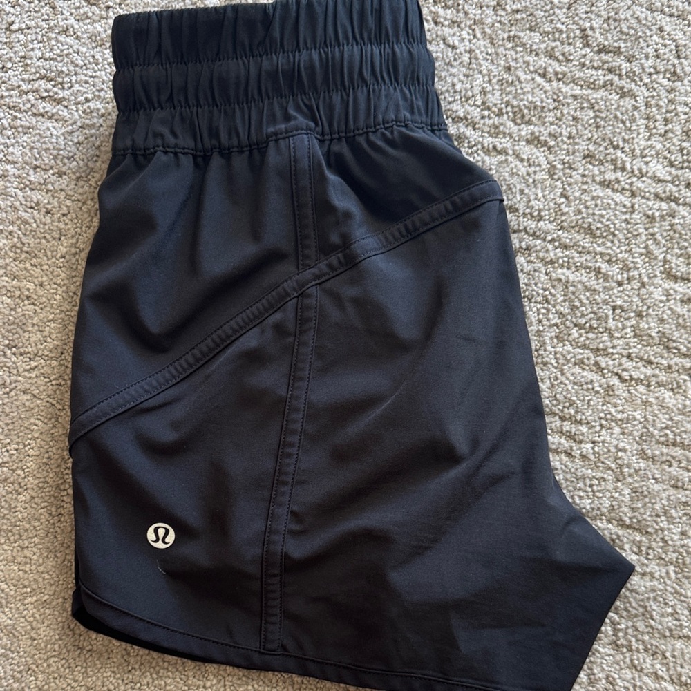 lululemon athletica Black Athletic Shorts